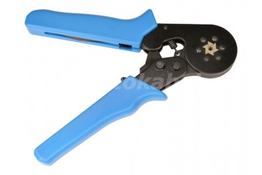 Lisovací kleště na dutinky šestistranné.