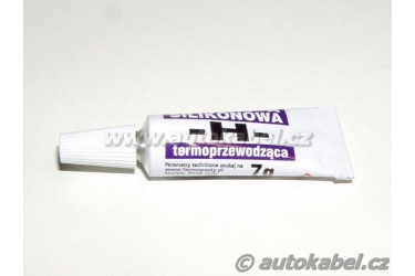 Termovodivá silikonová pasta 7g tuba.