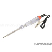 Autoelektrikářská zkoušečka malá, žárovková 12 - 24V DC