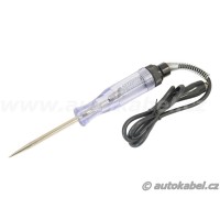Autoelektrikářská zkoušečka velká, žárovková 12 - 24V DC